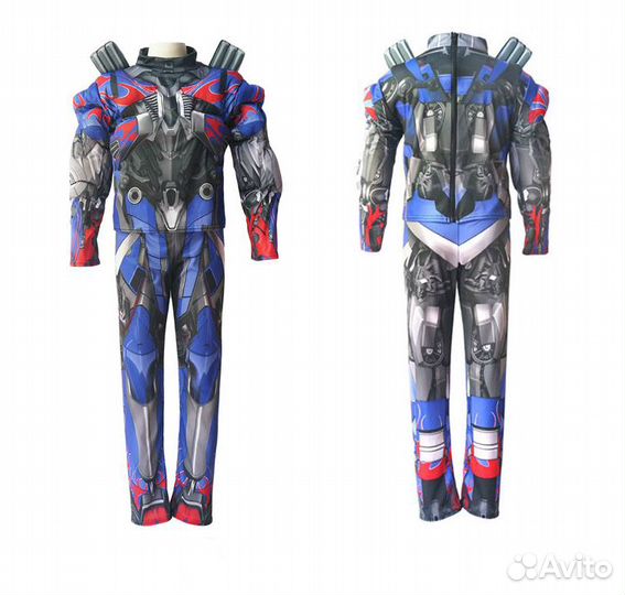 Детский костюм Оптимус Прайм с перчатками