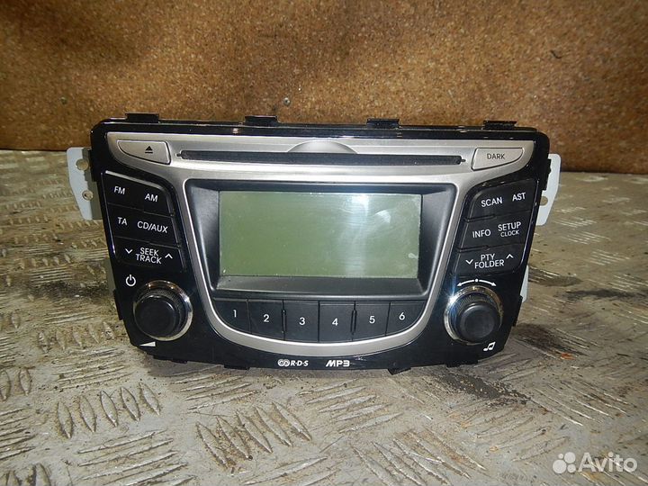 Магнитола, Hyundai (Хендэ) -solaris (10)