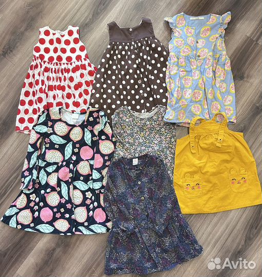 Пакет вещей для девочки 86-98