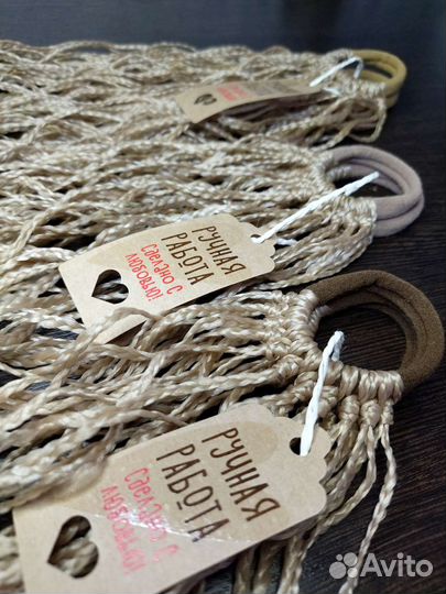 Резинки д/волос с косами Зизи цветными