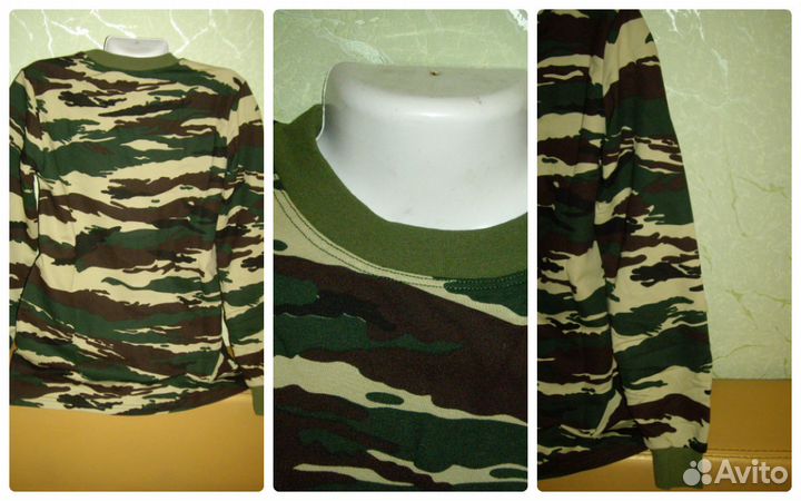 Защитный цвет - рукава, большой размер