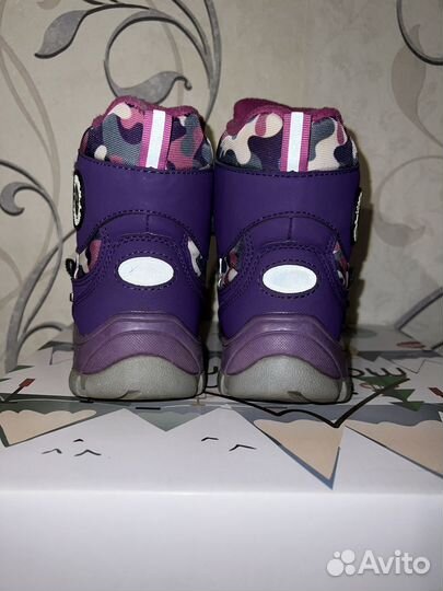 Ботинки зимние для девочки