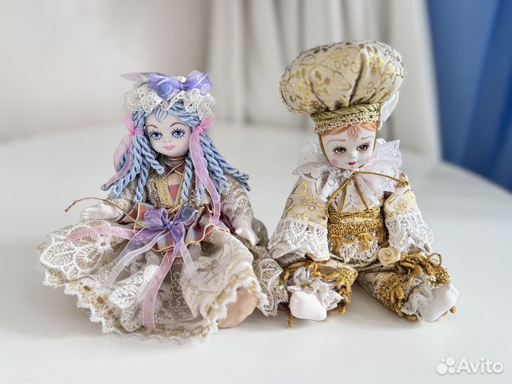 Интерьерные фарфоровые куклы