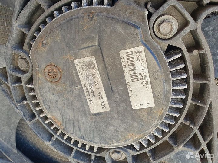 Ноускат BMW X3 E83 2004-2010