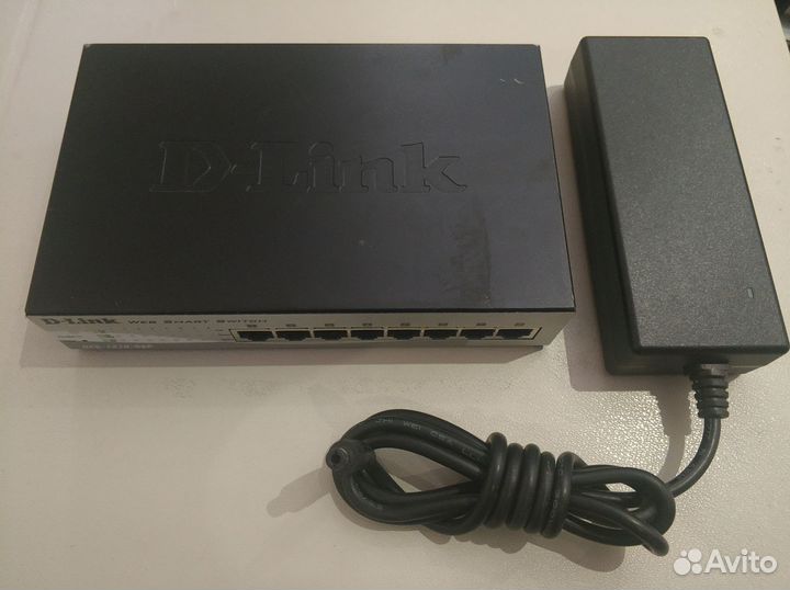 Настраиваемый коммутатор D-Link DES-1210-08P