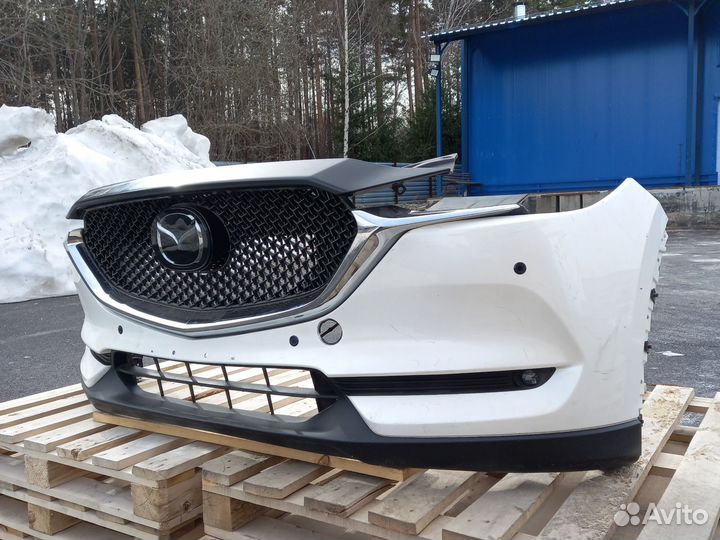 Бампер передний Mazda CX-5 KF в сборе