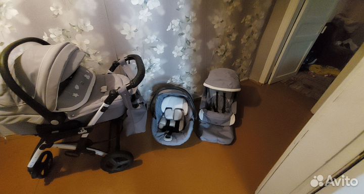 Коляска Cam Dinamico Up Teddy 3 в 1