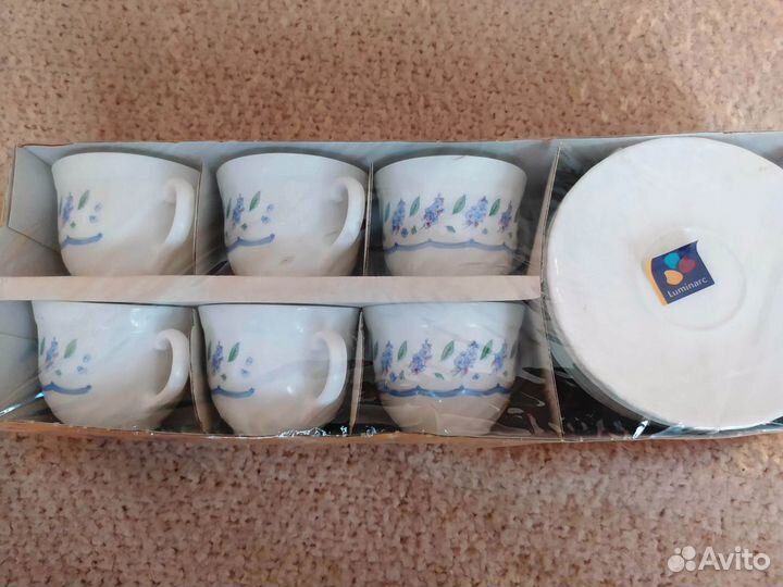 Чайный сервиз Luminarc (Франция)