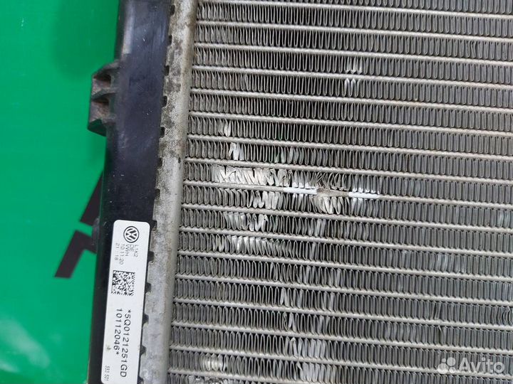 Радиатор двигателя (двс) Volkswagen Tiguan 2