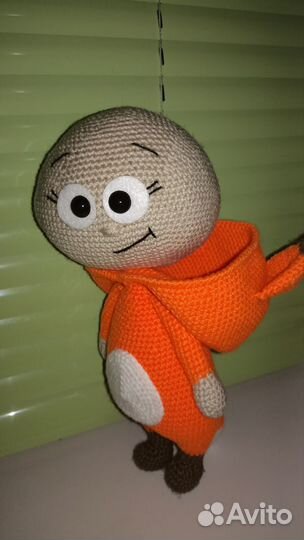 Вязаная кукла Бонни