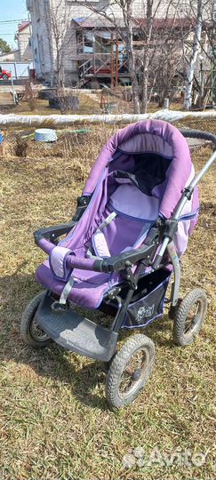 Коляска 3 в 1 бу