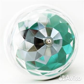 Светодиодная цветная диско-лампа E27 новая