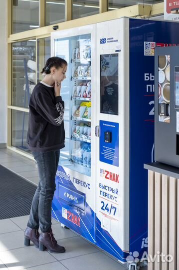 Снековый автомат Быстрый перекус 24/7