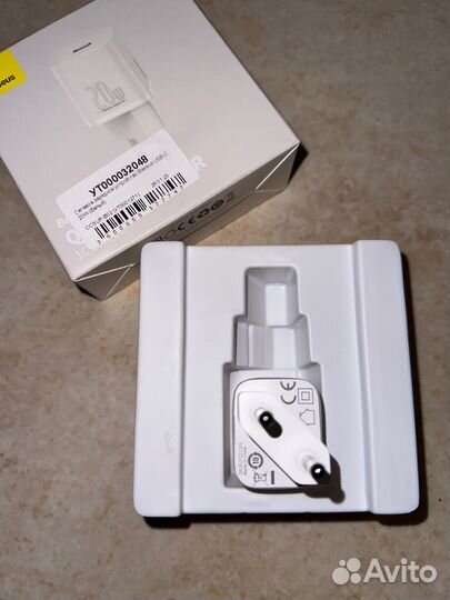 Сетевое зарядное устройство Baseus USB-C 20W