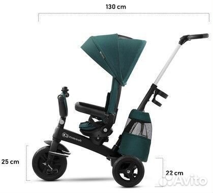 Велосипед трехколесный Kinderkraft Easytwist