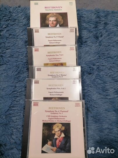 Коллекционное издание 5 cd дисков Бетховен