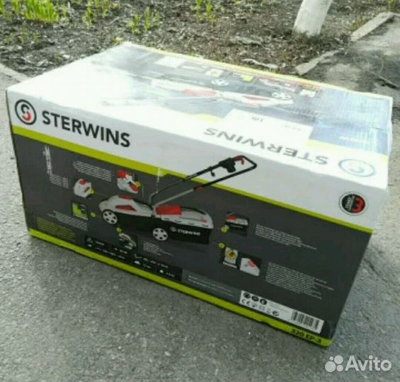 Газонокосилка электрическая новая