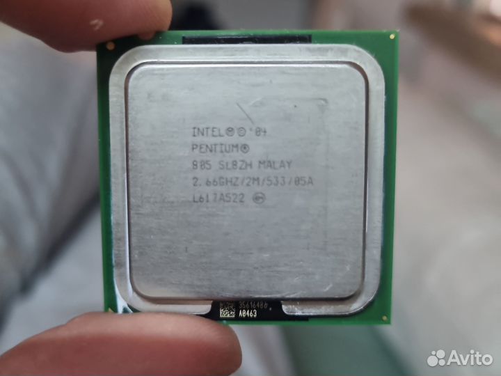 Процессор intel pentium D 805