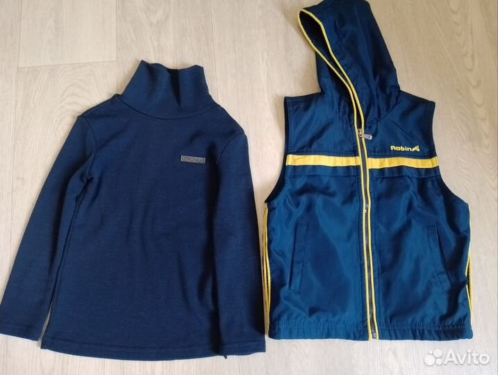 Пакет вещей на мальчика 98-110р, 17 шт