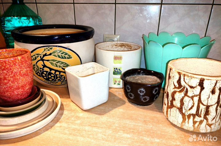 Цветочные горшки