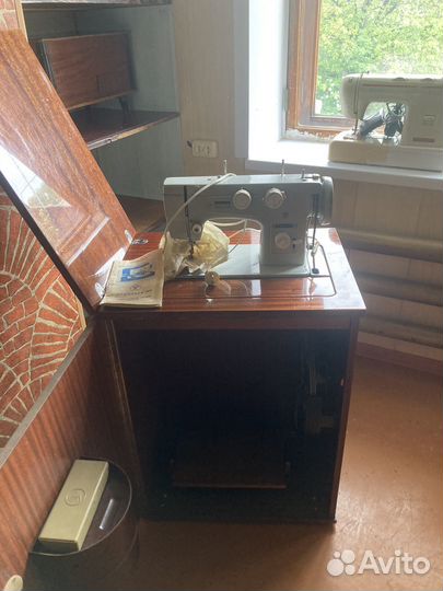 Швейная машина Подольск с электроприводом