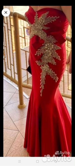 Вечернее платье в пол