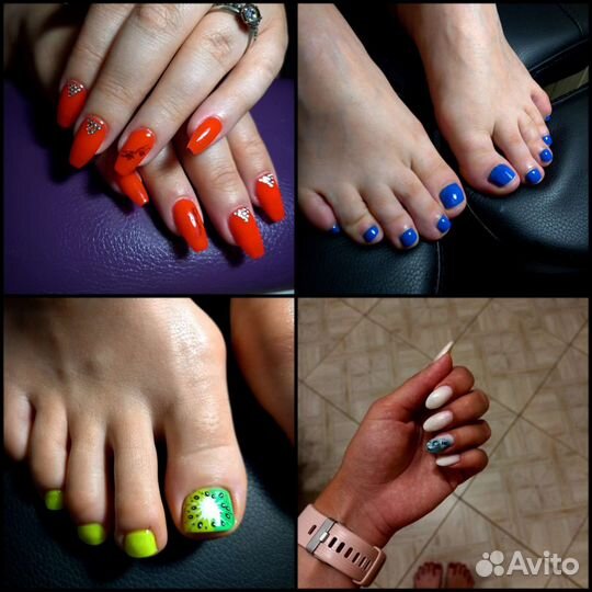 Маникюр педикюр на дому