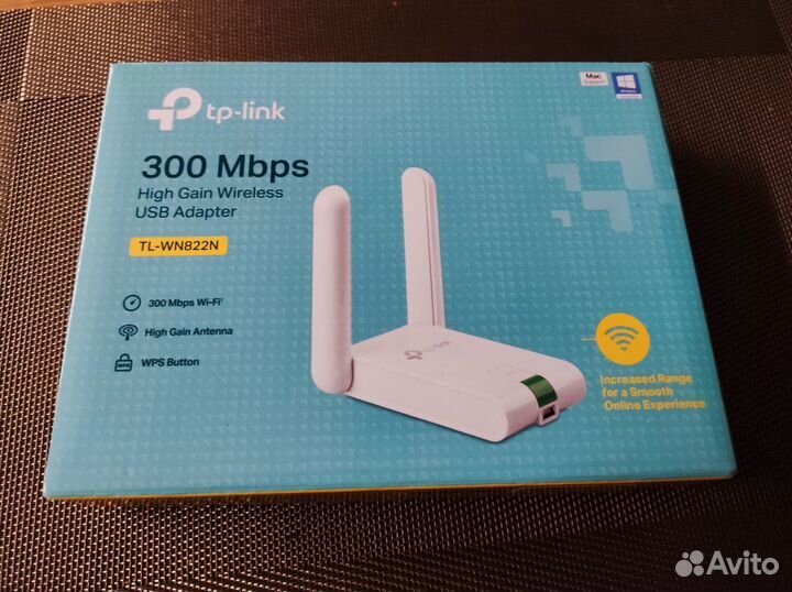 Wi-Fi адаптер USB TP-link TL-WN822N