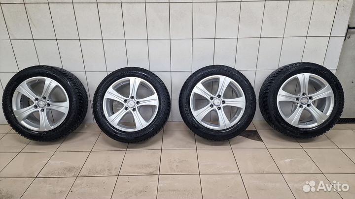 Колёса 225/55r17 зимние mercedes E classe