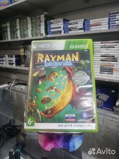 Rayman Xbox 360 лицензия и другие игры - обмен