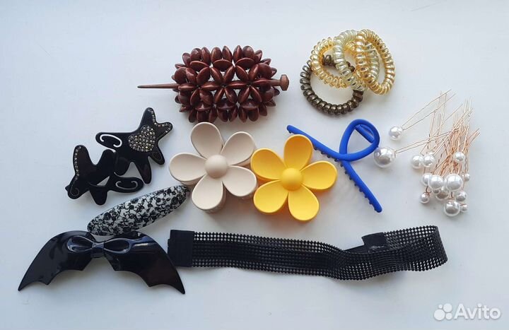 Заколки резинки для волос