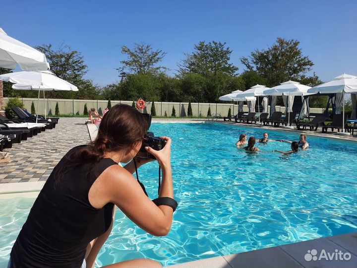 Входной билет на базу отдыха с бассейном