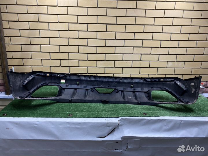 Юбка заднего бампера Geely Coolray