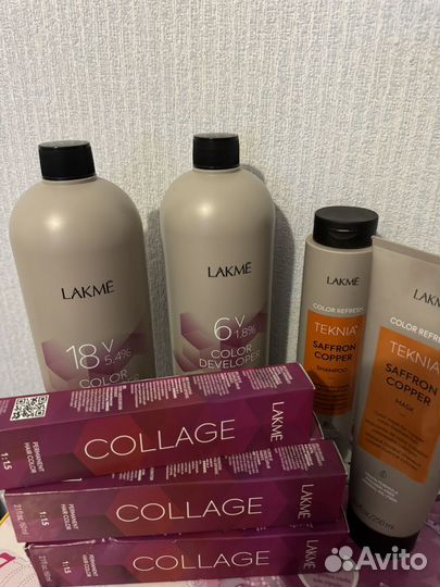 Lakme крем- краска для волос collage 7/44