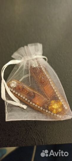 Брошь ручной работы