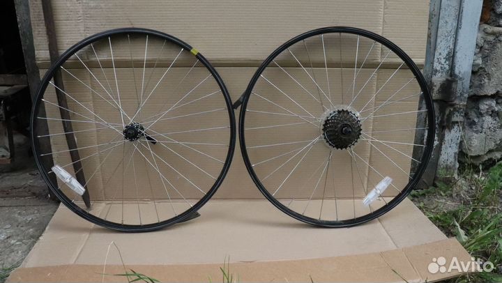Колеса велосипедные 58 см, 2 пары