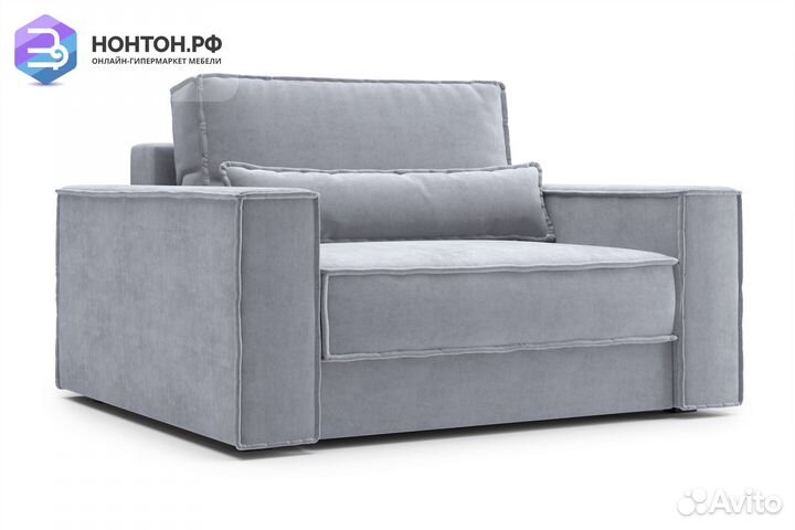 Кресло тик-так Сохо серое