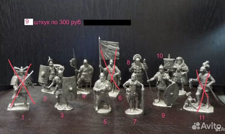 Солдатики оловянные