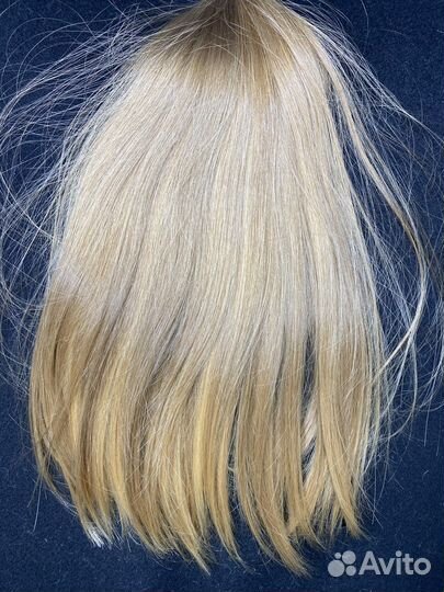 Детские волосы срез шелк паутинка 42 см 98 г