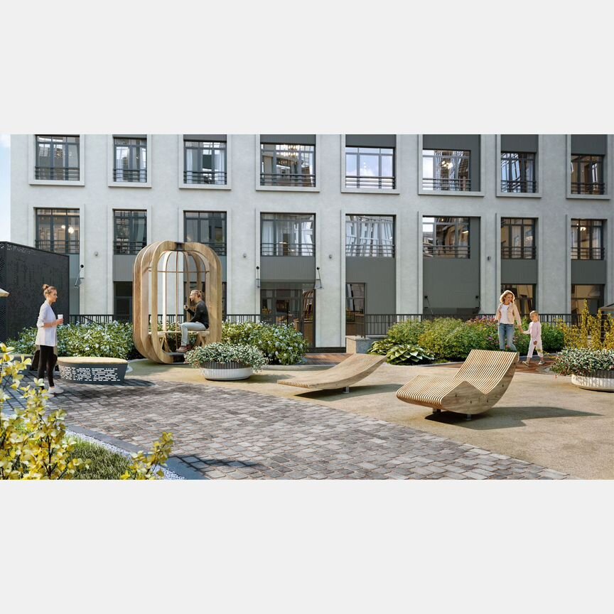 1-к. квартира, 51,4 м², 4/8 эт.