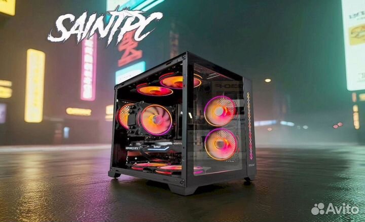 Игровой пк на видеокарте geforce gtx 1050 Ti