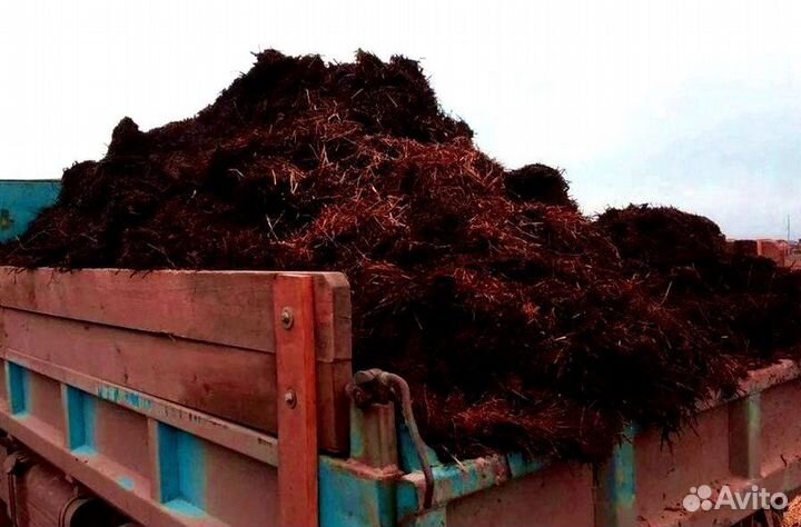 Чернозем, навоз с доставкой. Камаз 15 тонн