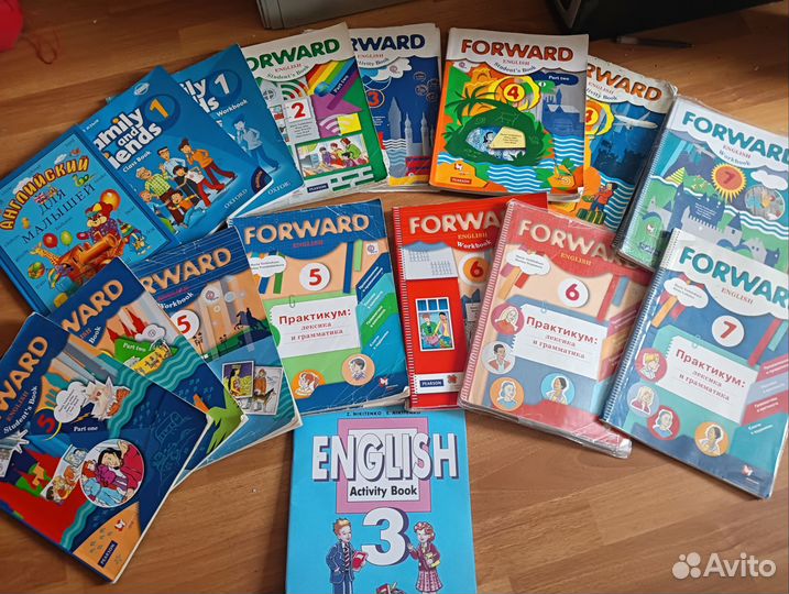 Учебники Forward Вербицкая 2-8 класс