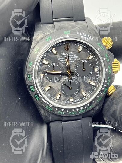 Часы Rolex Cosmograph Daytona Carbon DIW Emerald