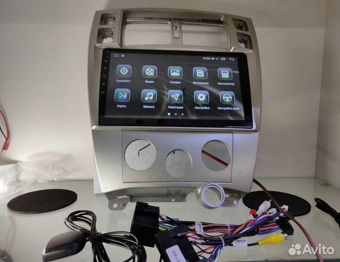 Магнитола Huуndai tucson 2004-2009 1/16