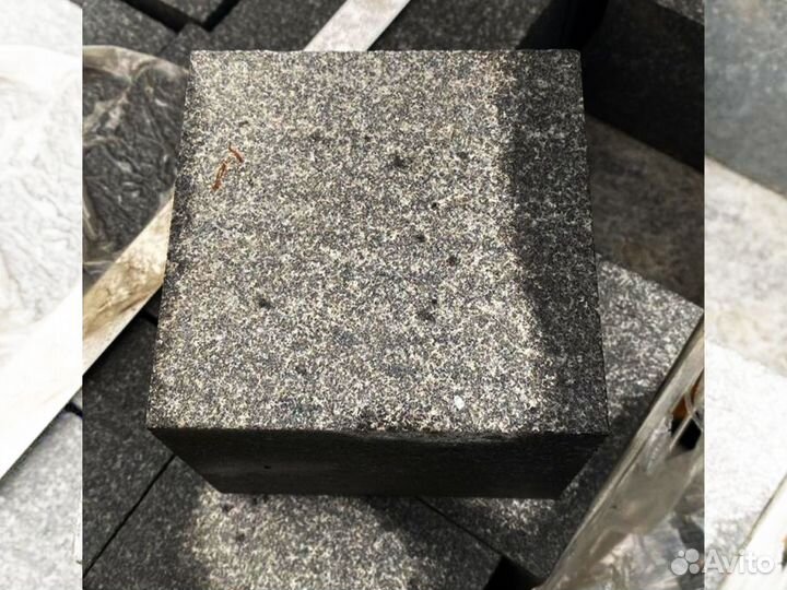 Брусчатка габбро полнoпиленная термо