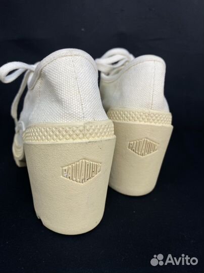 Кеды ботильоны на каблуке Palladium. Р. 35