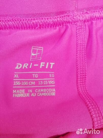 Юбка для занятий теннисом Nike рост 146-156-165