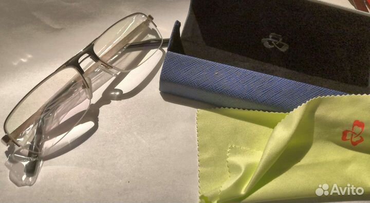 Очки для чтения +2.5 Алю оправа + органич. стекло