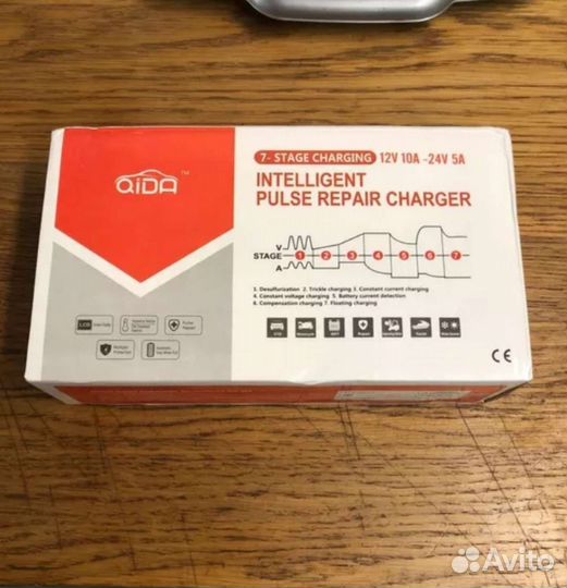 Зарядное для акб 12-24 В 10 Ампер